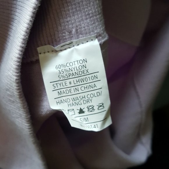 Highwaisted Breathable Cotton Leggings - Picture 4 of 5